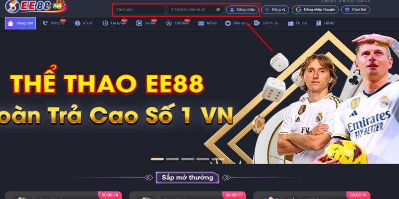 nạp tiền ee88